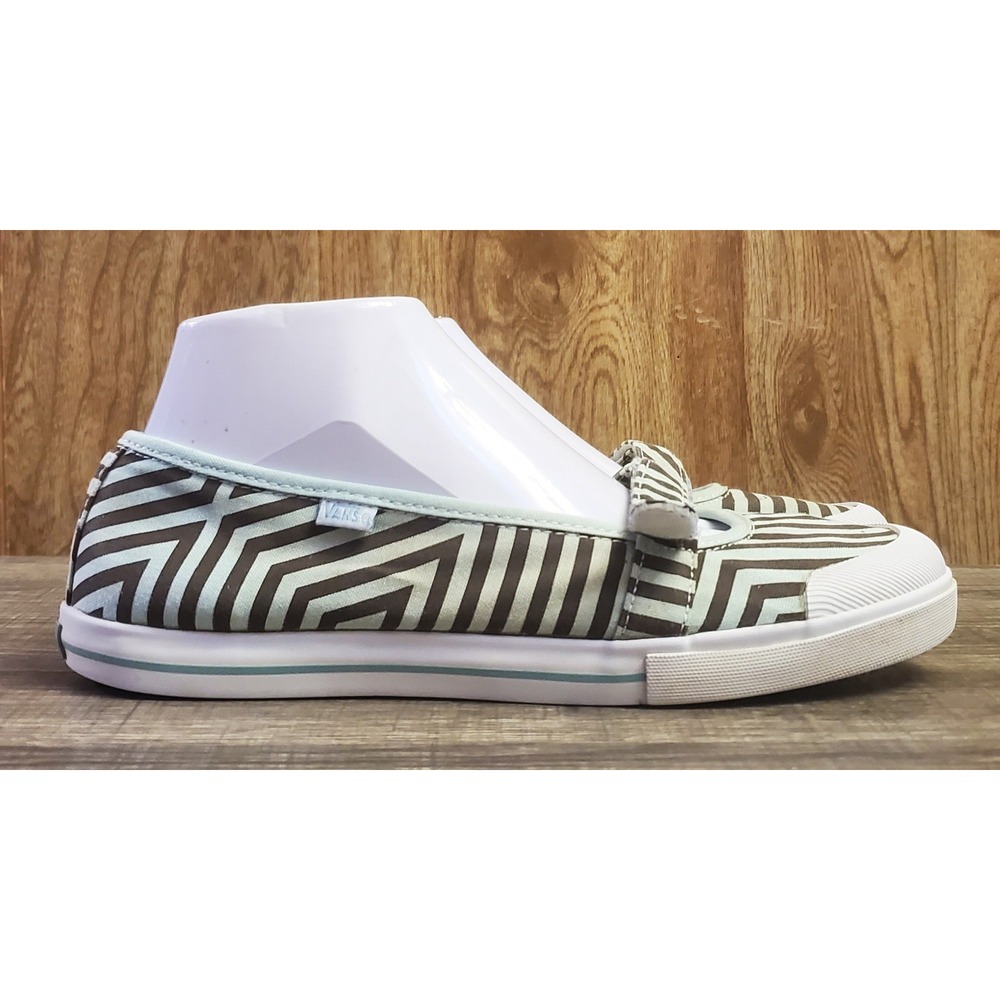 Vans Gisele Mary Jane's‎ Women's size 9 Green and Brown